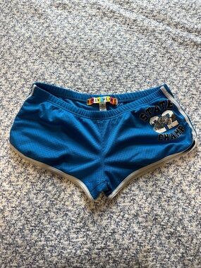 Vintage Low-Rise Mini Athletic Shorts